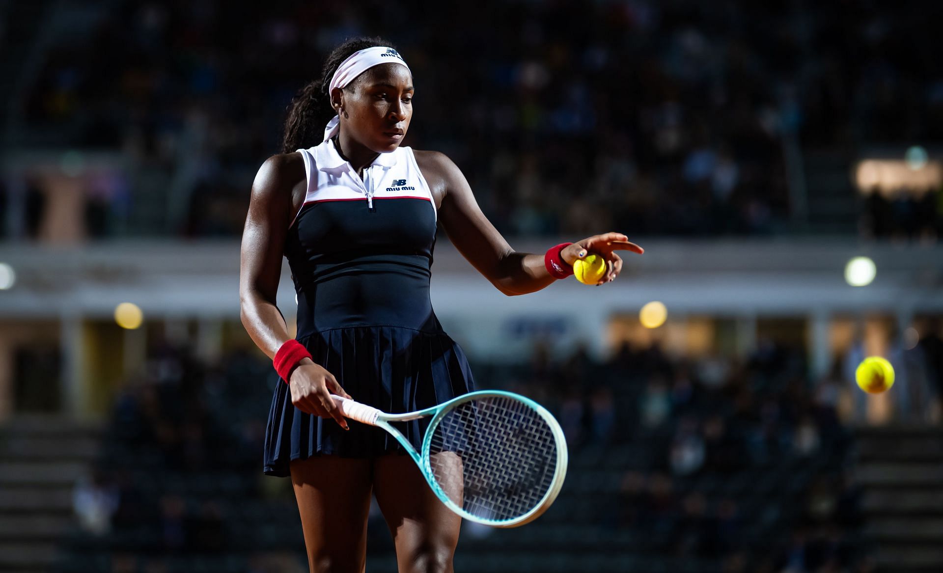 Coco Gauff at the 2025 Italian Open (Source: Getty)